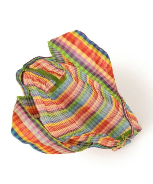 SHIPS / シップス トートバッグ | Diminutivo:メッシュ メルカード ストライプ ギンガム トートバッグ | 詳細12