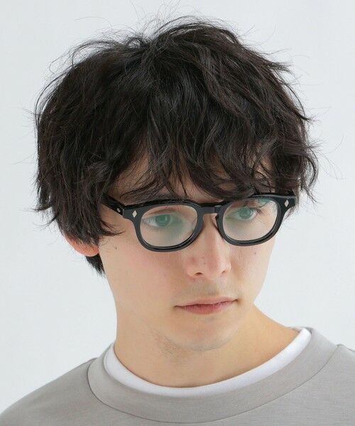 SHIPS / シップス サングラス・メガネ | 【Begin11月号 BB10 7位】【SHIPS any別注】銘品晴夫作： ALLEN セルロイド眼鏡◇ | 詳細1