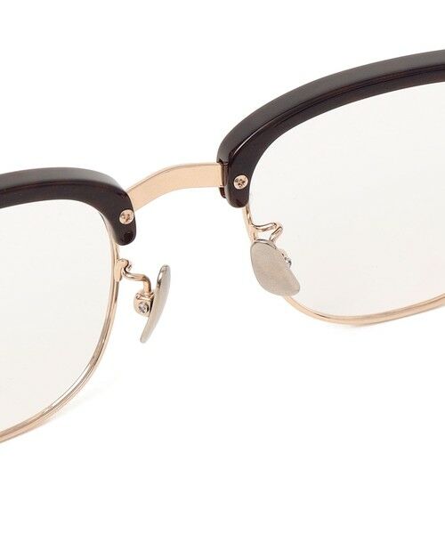 SHIPS / シップス サングラス・メガネ | 【SHIPS any別注】銘品晴夫作：MALCOLM セルロイド×チタン 眼鏡◇ | 詳細20