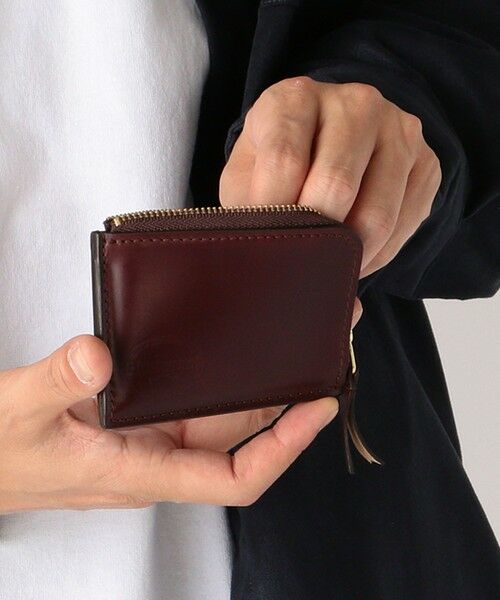 SHIPS / シップス 財布・コインケース・マネークリップ | SHIPS any: HORWEEN ミニ Ｌジップ ウォレット◇ | 詳細8