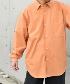 SHIPS / シップス シャツ・ブラウス | SHIPS any: バンブー レーヨン バルーンスリーブ ドレープ オーバー シャツ ［BRIOS］◇