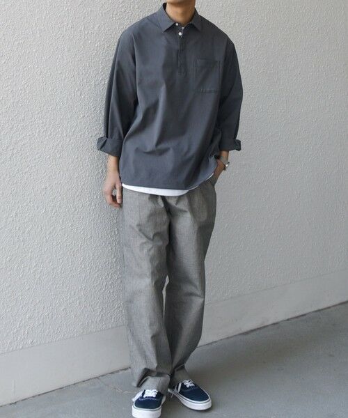 SHIPS / シップス シャツ・ブラウス | SHIPS any:〈吸水速乾〉Rapidry スキッパー プルオーバー シャツ(セットアップ対応)◇ | 詳細1