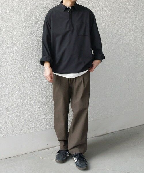 SHIPS / シップス シャツ・ブラウス | SHIPS any:〈吸水速乾〉Rapidry スキッパー プルオーバー シャツ(セットアップ対応)◇ | 詳細9