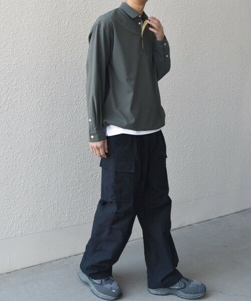 SHIPS / シップス シャツ・ブラウス | SHIPS any:〈吸水速乾〉Rapidry スキッパー プルオーバー シャツ(セットアップ対応)◇ | 詳細17