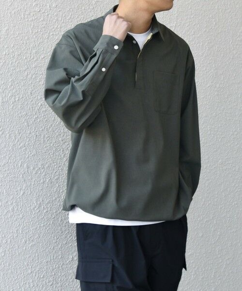 SHIPS / シップス シャツ・ブラウス | SHIPS any:〈吸水速乾〉Rapidry スキッパー プルオーバー シャツ(セットアップ対応)◇ | 詳細18