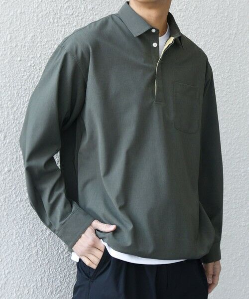 SHIPS / シップス シャツ・ブラウス | SHIPS any:〈吸水速乾〉Rapidry スキッパー プルオーバー シャツ(セットアップ対応)◇ | 詳細20