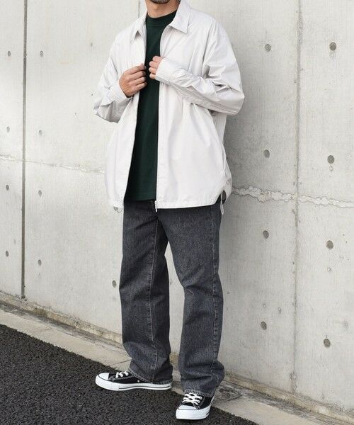 SHIPS / シップス シャツ・ブラウス | SHIPS any:〈撥水加工〉DICROS スピンドル ジップ シャツ(セットアップ対応)◇ | 詳細1