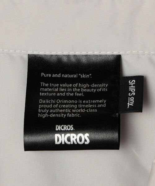 SHIPS / シップス シャツ・ブラウス | SHIPS any:〈撥水加工〉DICROS スピンドル ジップ シャツ(セットアップ対応)◇ | 詳細8