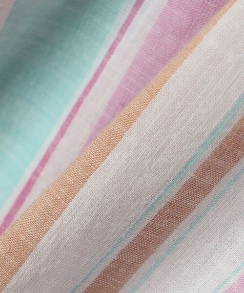 SHIPS / シップス シャツ・ブラウス | SHIPS any: BEZ TEXTILE マルチカラー ストライプ / ソリッド  スタンドカラー シャツ◇ | 詳細14