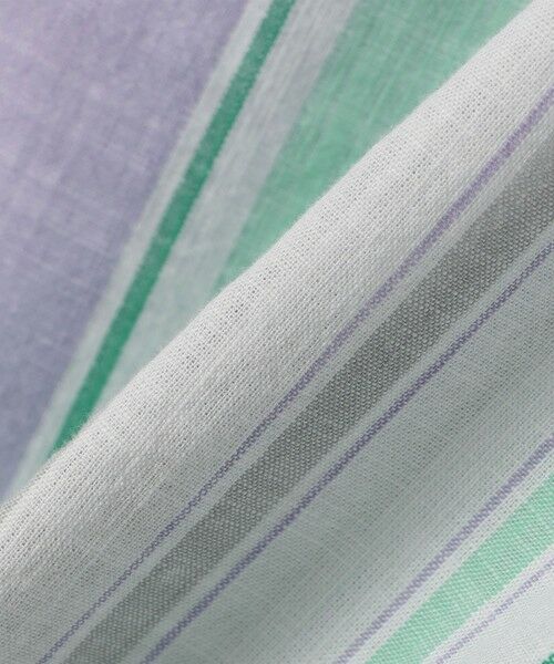 SHIPS / シップス シャツ・ブラウス | SHIPS any: BEZ TEXTILE マルチカラー ストライプ / ソリッド  スタンドカラー シャツ◇ | 詳細26