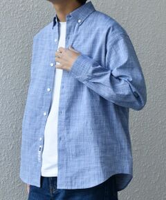 SHIPS / シップス シャツ・ブラウス | SHIPS any: BEZ TEXTILE マルチカラー ストライプ / ソリッド ボタンダウン シャツ◇