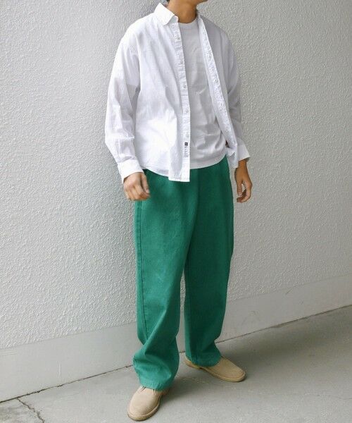 SHIPS / シップス シャツ・ブラウス | SHIPS any: BEZ TEXTILE マルチカラー ストライプ / ソリッド ボタンダウン シャツ◇ | 詳細1