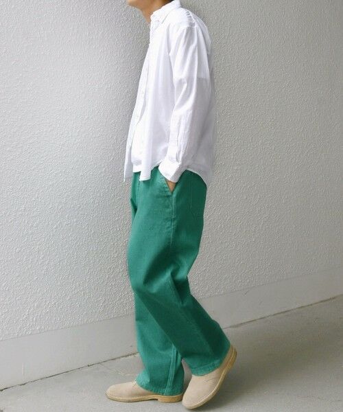 SHIPS / シップス シャツ・ブラウス | SHIPS any: BEZ TEXTILE マルチカラー ストライプ / ソリッド ボタンダウン シャツ◇ | 詳細2