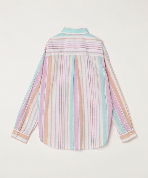 SHIPS / シップス シャツ・ブラウス | SHIPS any: BEZ TEXTILE マルチカラー ストライプ / ソリッド ボタンダウン シャツ◇ | 詳細18