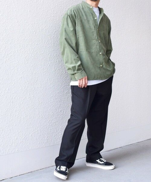 SHIPS / シップス シャツ・ブラウス | SHIPS any:〈洗濯機可能〉フェード ピーチスキン バンドカラー シャツ◇ | 詳細17