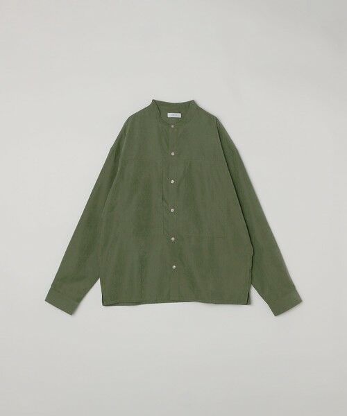 SHIPS / シップス シャツ・ブラウス | SHIPS any:〈洗濯機可能〉フェード ピーチスキン バンドカラー シャツ◇ | 詳細21