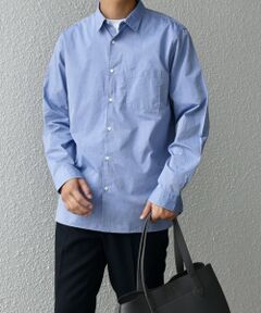 SHIPS / シップス シャツ・ブラウス | SHIPS any: ストライプ / ソリッド リラックス レギュラーカラー シャツ 25AW◆