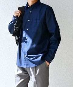 SHIPS / シップス シャツ・ブラウス | SHIPS any: ストライプ / ソリッド リラックス レギュラーカラー シャツ 25AW◆