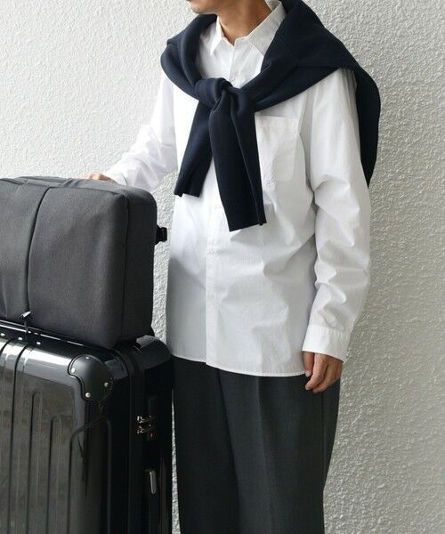 SHIPS / シップス シャツ・ブラウス | SHIPS any: ストライプ / ソリッド リラックス レギュラーカラー シャツ 25AW◆ | 詳細3