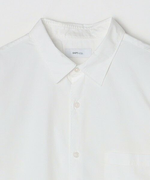 SHIPS / シップス シャツ・ブラウス | SHIPS any: ストライプ / ソリッド リラックス レギュラーカラー シャツ 25AW◆ | 詳細8