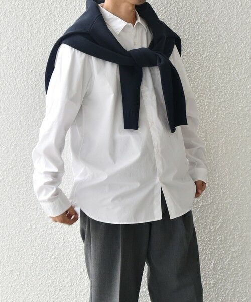 SHIPS / シップス シャツ・ブラウス | SHIPS any: ストライプ / ソリッド リラックス レギュラーカラー シャツ 25AW◆ | 詳細6