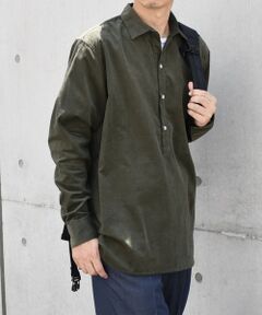 SHIPS / シップス シャツ・ブラウス | SHIPS any: カラー コットン コーデュロイ スキッパー プルオーバー シャツ◇