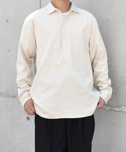 SHIPS / シップス シャツ・ブラウス | SHIPS any: カラー コットン コーデュロイ スキッパー プルオーバー シャツ◇ | 詳細3