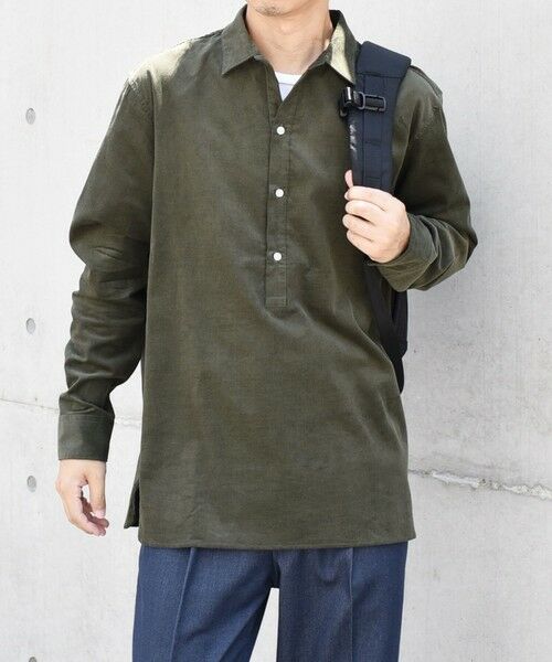 SHIPS / シップス シャツ・ブラウス | SHIPS any: カラー コットン コーデュロイ スキッパー プルオーバー シャツ◇ | 詳細26