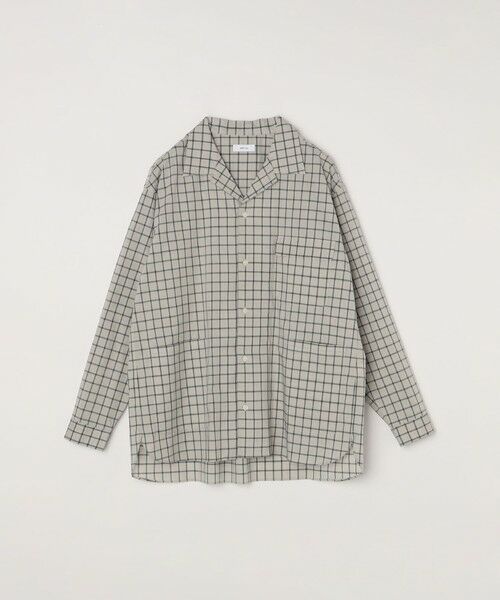 SHIPS / シップス シャツ・ブラウス | SHIPS any: モノトーン チェック サイドポケット シャツ ジャケット◇ | 詳細6