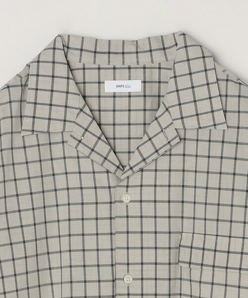 SHIPS / シップス シャツ・ブラウス | SHIPS any: モノトーン チェック サイドポケット シャツ ジャケット◇ | 詳細7