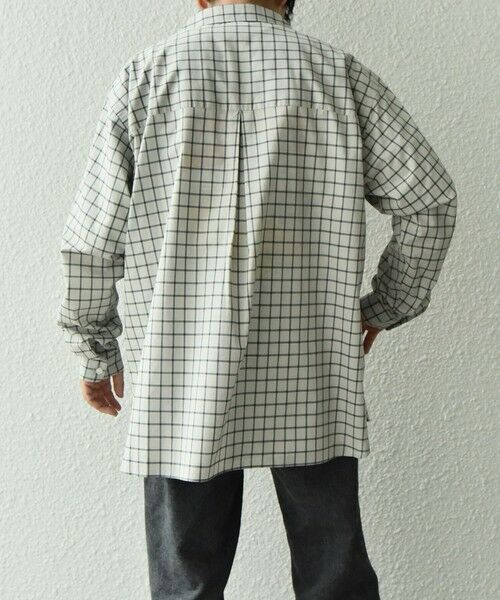 SHIPS / シップス シャツ・ブラウス | SHIPS any: モノトーン チェック サイドポケット シャツ ジャケット◇ | 詳細5