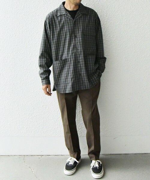 SHIPS / シップス シャツ・ブラウス | SHIPS any: モノトーン チェック サイドポケット シャツ ジャケット◇ | 詳細13