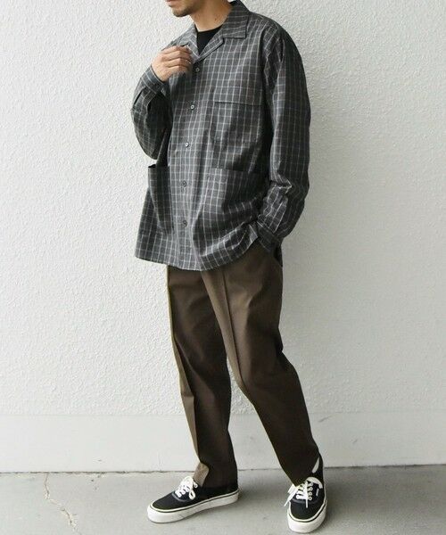SHIPS / シップス シャツ・ブラウス | SHIPS any: モノトーン チェック サイドポケット シャツ ジャケット◇ | 詳細14