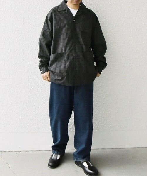 SHIPS / シップス シャツ・ブラウス | SHIPS any: モノトーン チェック サイドポケット シャツ ジャケット◇ | 詳細20