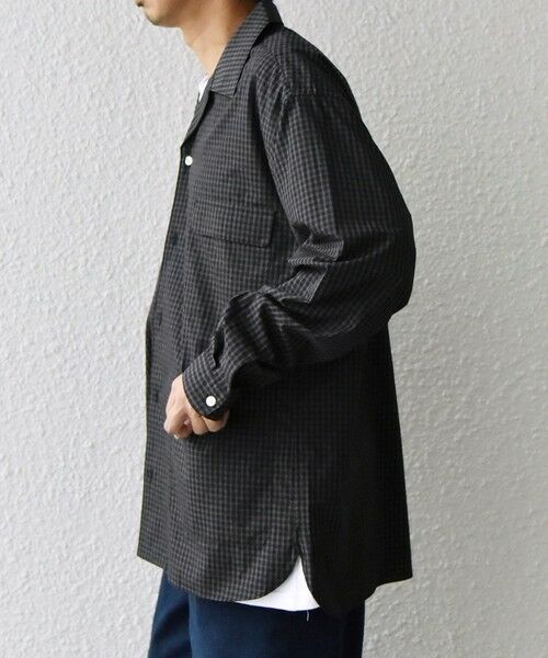 SHIPS / シップス シャツ・ブラウス | SHIPS any: モノトーン チェック サイドポケット シャツ ジャケット◇ | 詳細23
