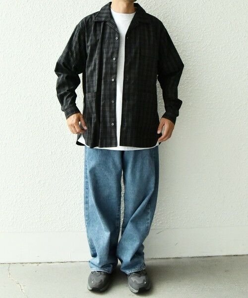 SHIPS / シップス シャツ・ブラウス | SHIPS any: モノトーン チェック サイドポケット シャツ ジャケット◇ | 詳細27