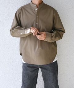 SHIPS / シップス シャツ・ブラウス | SHIPS any: SORONA(R) ストレッチ ジャージー バンドスキッパー プルオーバー シャツ◇