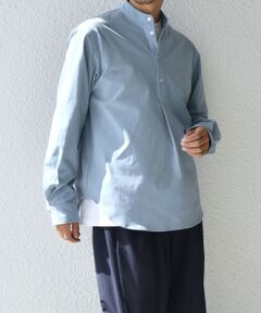 SHIPS / シップス シャツ・ブラウス | SHIPS any: SORONA(R) ストレッチ ジャージー バンドスキッパー プルオーバー シャツ◇