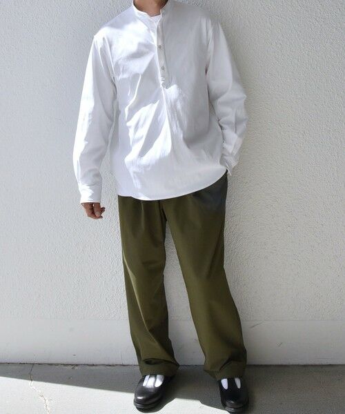 SHIPS / シップス シャツ・ブラウス | SHIPS any: SORONA(R) ストレッチ ジャージー バンドスキッパー プルオーバー シャツ◇ | 詳細1