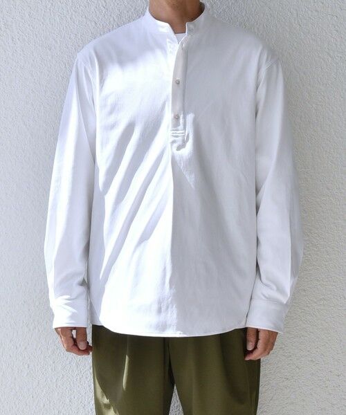 SHIPS / シップス シャツ・ブラウス | SHIPS any: SORONA(R) ストレッチ ジャージー バンドスキッパー プルオーバー シャツ◇ | 詳細3