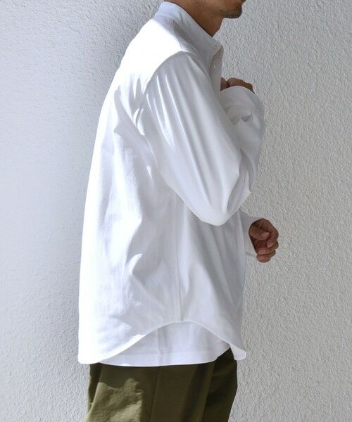 SHIPS / シップス シャツ・ブラウス | SHIPS any: SORONA(R) ストレッチ ジャージー バンドスキッパー プルオーバー シャツ◇ | 詳細4