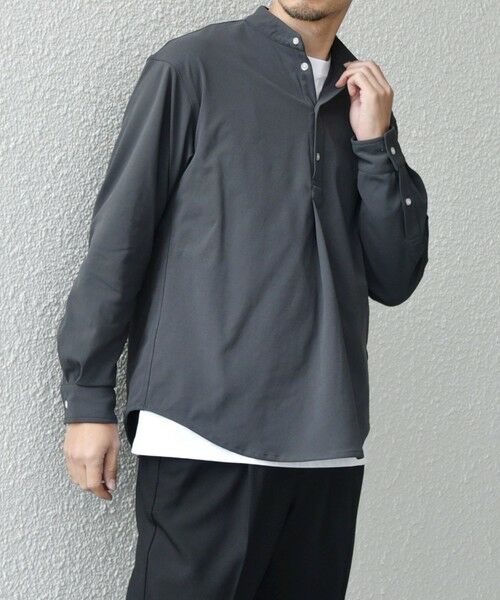 SHIPS / シップス シャツ・ブラウス | SHIPS any: SORONA(R) ストレッチ ジャージー バンドスキッパー プルオーバー シャツ◇ | 詳細12