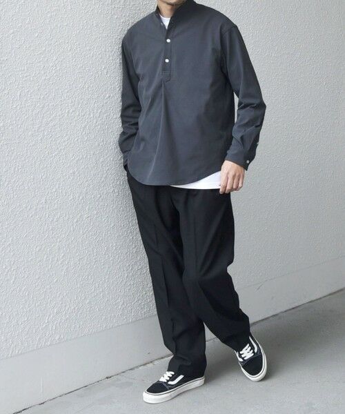 SHIPS / シップス シャツ・ブラウス | SHIPS any: SORONA(R) ストレッチ ジャージー バンドスキッパー プルオーバー シャツ◇ | 詳細9