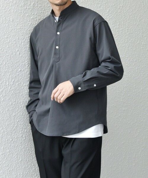 SHIPS / シップス シャツ・ブラウス | SHIPS any: SORONA(R) ストレッチ ジャージー バンドスキッパー プルオーバー シャツ◇ | 詳細10