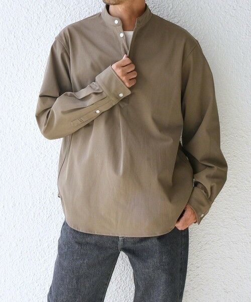 SHIPS / シップス シャツ・ブラウス | SHIPS any: SORONA(R) ストレッチ ジャージー バンドスキッパー プルオーバー シャツ◇ | 詳細17