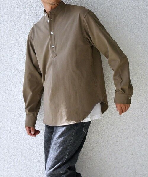 SHIPS / シップス シャツ・ブラウス | SHIPS any: SORONA(R) ストレッチ ジャージー バンドスキッパー プルオーバー シャツ◇ | 詳細18