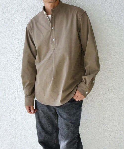 SHIPS / シップス シャツ・ブラウス | SHIPS any: SORONA(R) ストレッチ ジャージー バンドスキッパー プルオーバー シャツ◇ | 詳細19