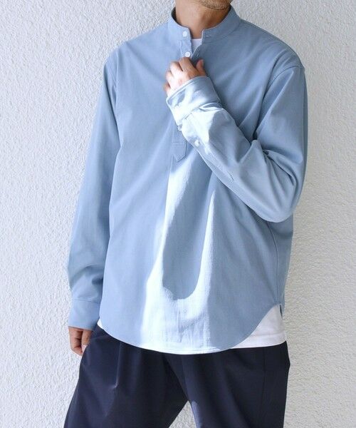 SHIPS / シップス シャツ・ブラウス | SHIPS any: SORONA(R) ストレッチ ジャージー バンドスキッパー プルオーバー シャツ◆ | 詳細25