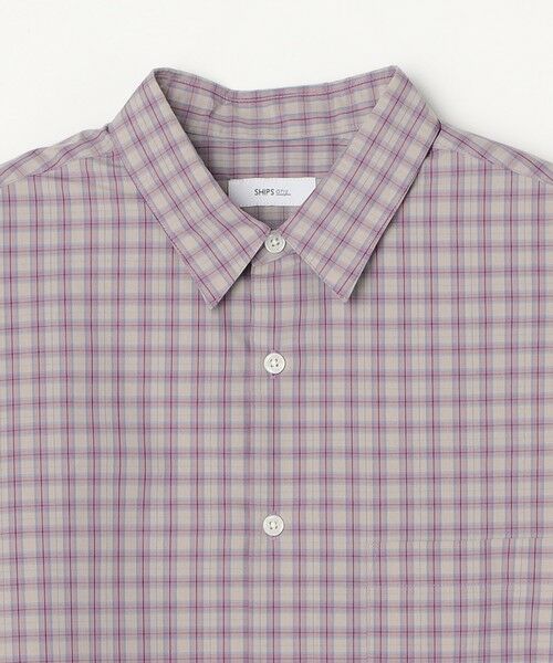 SHIPS / シップス シャツ・ブラウス | SHIPS any: オーバーサイズ レギュラー チェック シャツ◇ | 詳細7