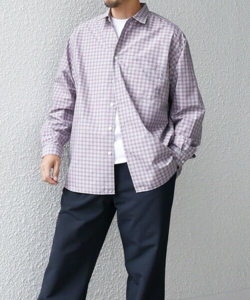 SHIPS / シップス シャツ・ブラウス | SHIPS any: オーバーサイズ レギュラー チェック シャツ◇ | 詳細4